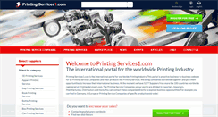 Desktop Screenshot of printingservices1.com