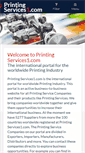 Mobile Screenshot of printingservices1.com